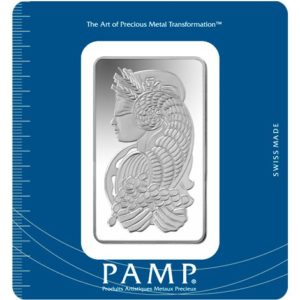 barra de prata PAMP