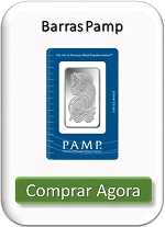 barras de prata PAMP