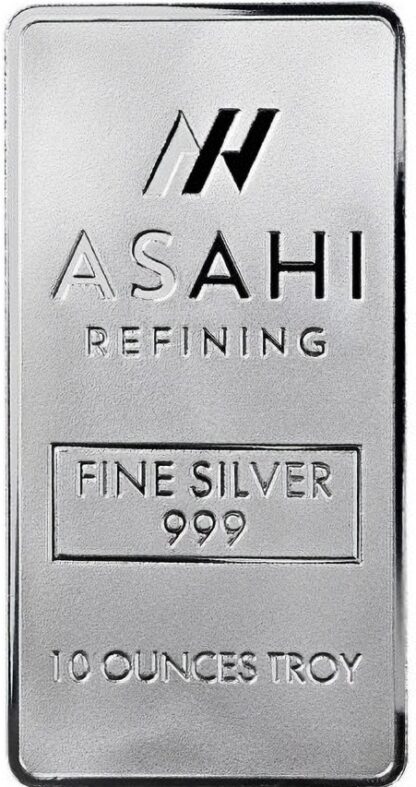 barra de prata de 10 oz Asahi