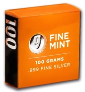 barra de prata 9Fine Mint 100g