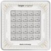 barra de prata Geiger Edelmetalle Square barra de prata 25x1 g certificada p