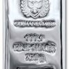 barra de prata pura .999 Germania Mint barra de 250 g seriada