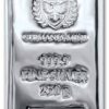 barra de prata pura .999 Germania Mint barra de 250 g seriada face