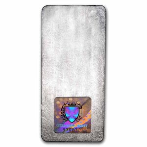 barra de prata pura .999 Germania Mint 1 kg seriada verso