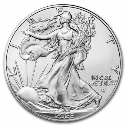 moeda de prata de 1 oz american silver eagle 2023