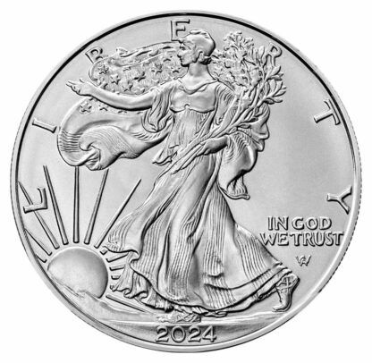 moeda american silver eagle 2024