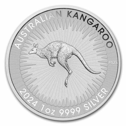 moeda de prata Australian Kangaroo 1 oz 2024