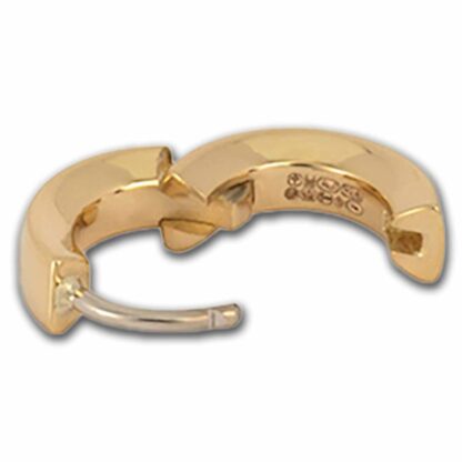 brinco de ouro 18k 886 by The Royal Mint Huggie - Imagem 5