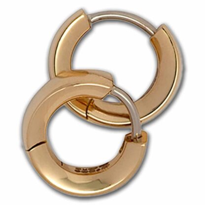 brinco de ouro 18k 886 by The Royal Mint Huggie - Imagem 3