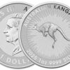 moeda de prata Australian Kangaroo 1 oz 2025 (unit)