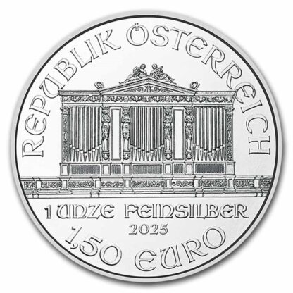 2025 Austria 1 oz Silver Philharmonic