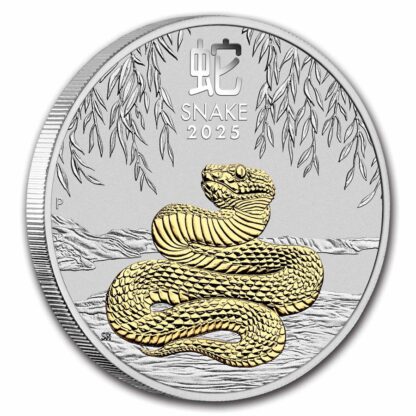 2025 Australia 1 oz Silver Lunar Snake