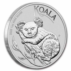 moeda de prata Australian Silver Koala  1 oz 2025