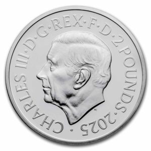 moeda de prata Great Britain Year of the Snake 1 oz 2025