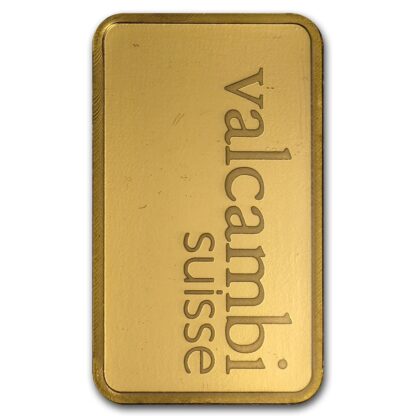 barra de ouro  Valcambi Suisse 10 gramas certificada
