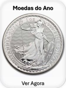 moedas de prata do ano