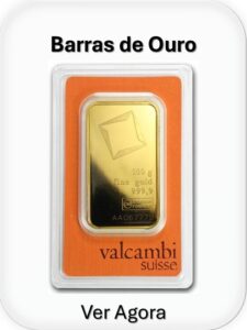 barras de ouro