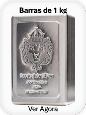 barras de prata de 1 kg barras de prata de 1 kg