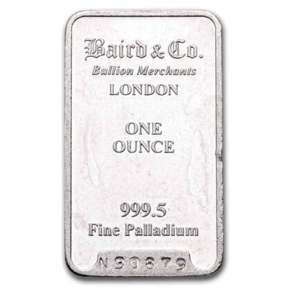 barra de paladio 1 oz troy