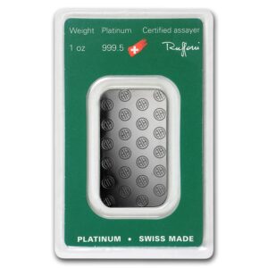 barra de platina certificada