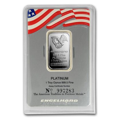 barra de platina certificada