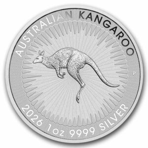 moeda de prata Australian Kangaroo 1 oz 2026