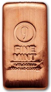 barra de cobre 1 kg 9Fine Mint