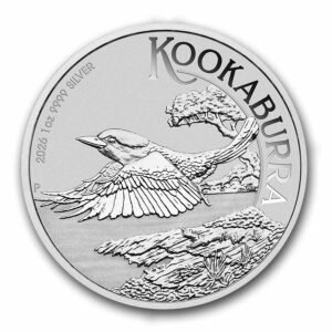 moeda de prata Australian Silver Kookaburra  1 oz 2026