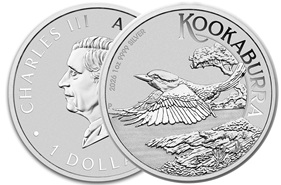 moeda de prata Australian Silver Kookaburra 1 oz 2026