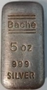 barra de prata de 5 oz Bache (nacionalizada)