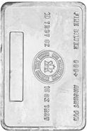 Royal Canadian Mint barra de prata de 10 oz vintage (nacionalizada)